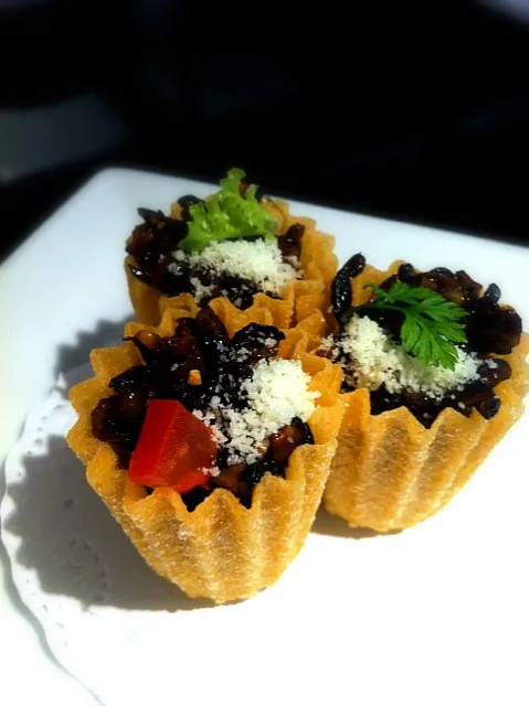 braised mushroom kueh pie ti|willzさん