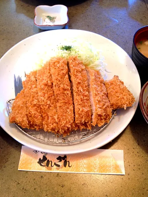 手延べヒレカツ定食|Amiさん