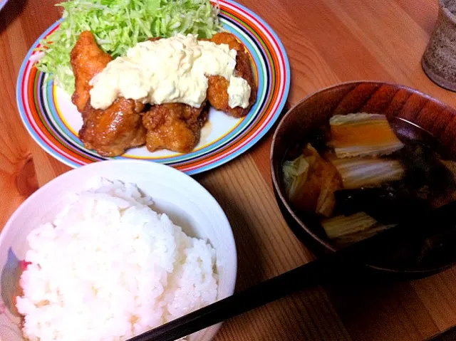 チキン南蛮定食|篠原 恵介さん