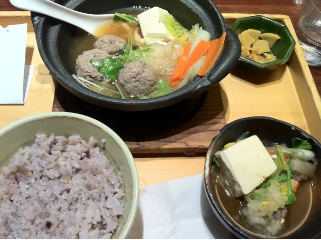 さんまのつみれ鍋 定食|tkさん