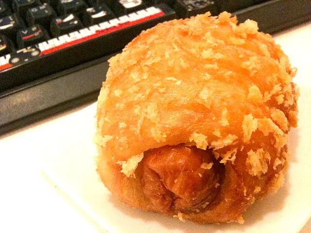 Fried Bread Stuffed with sausage|sasi-sOmさん