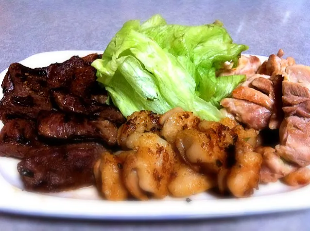 beef, chicken, hormon yaki|Wulan trianaさん