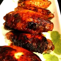 Snapdishの料理写真:grilled chix wings|Zach Leeさん