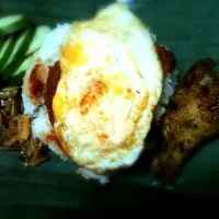 nasi lemak siap bungkus daun pisang :)|aleyaさん