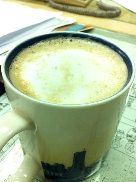 hand made latte|Josh Hungさん