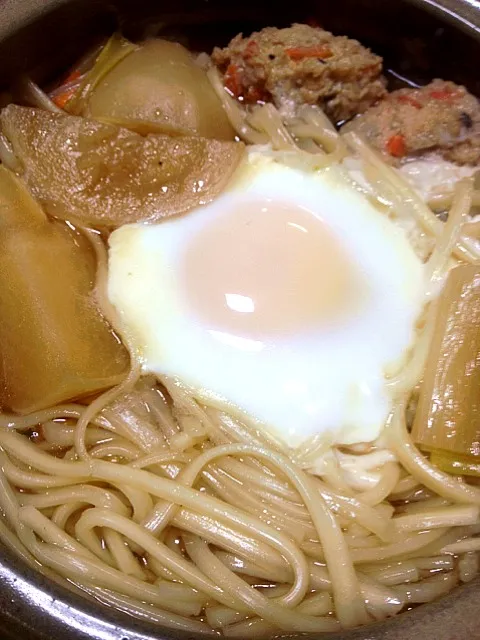 のこりモノで鍋焼うどん。|三遊亭 司(32)さん