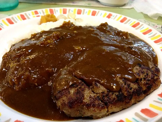 辛口ハンバーグカレー( ´ ▽ ` )ﾉ|shimizu toshiharuさん