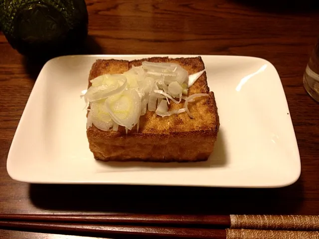 Snapdishの料理写真:2011/11/23 【夕飯】厚揚げ|shokoさん