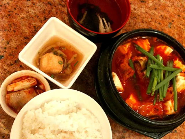 Korean Spicy Kimchi Pork Ribs Soup Set|sasi-sOmさん