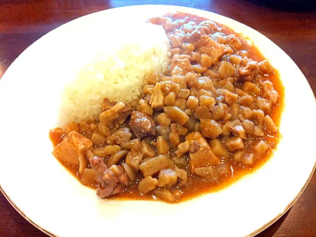 乾燥ポテト肉煮込み|チョビ太さん