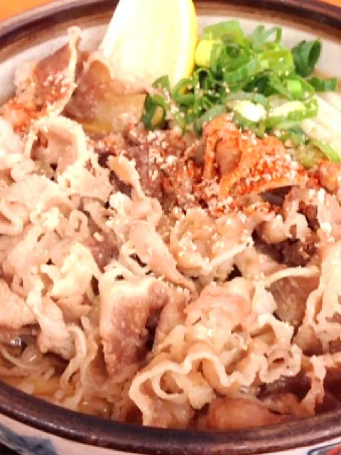 肉ぶっかけうどん|ichikawaさん