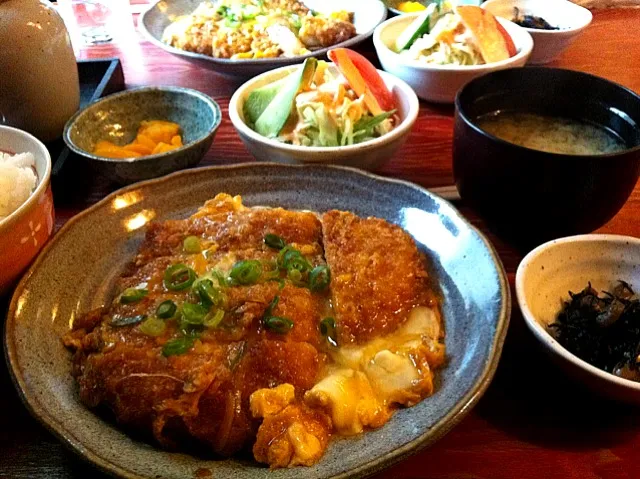 カツとじ定食|ゆきさん