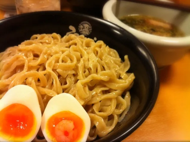 味玉塩つけ麺。塩味新鮮。|hirotomoさん