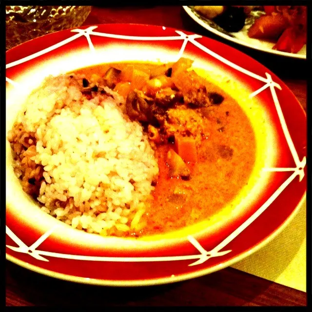 雑穀米とカレー|Takさん