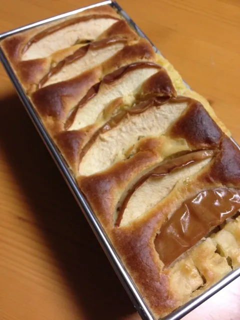 ホットケーキミックスでりんごのけーき|takamachさん