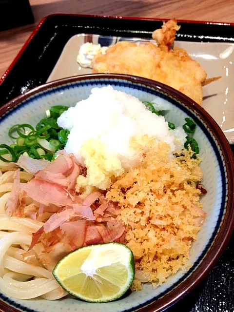 おろし冷ぶっかけ♡鶏天|きみりんさん