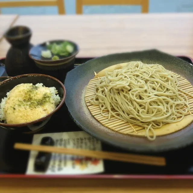 手打ちざる蕎麦セット|たにやんさん