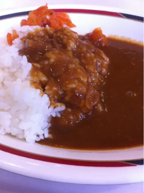 きょうは急ぐのでカレーで。いつもの学食にて。|yxxtsさん