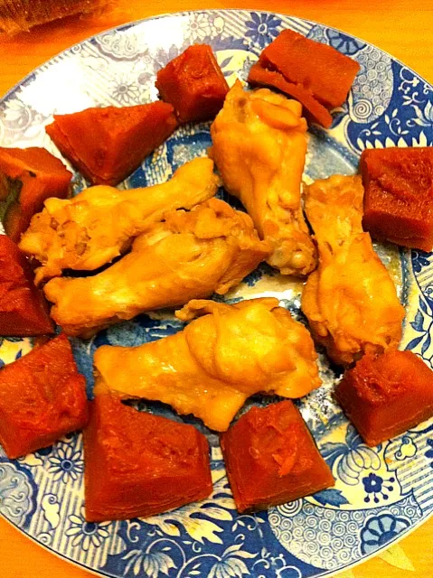 鶏とかぼちゃの煮物|ゆう＠さん