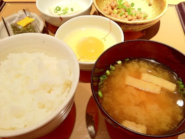 納豆朝食 #朝ごはん #朝飯 #定食|Takashi H.さん