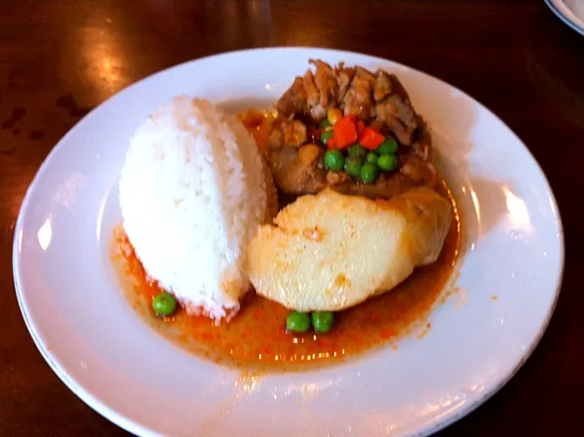 鶏肉とポテトのコリアンダー煮込み|チョビ太さん