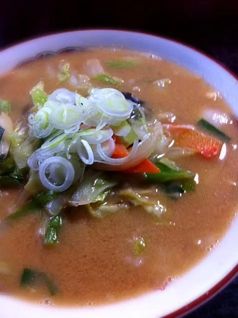 うどん屋の味噌ラーメン|るっくさん