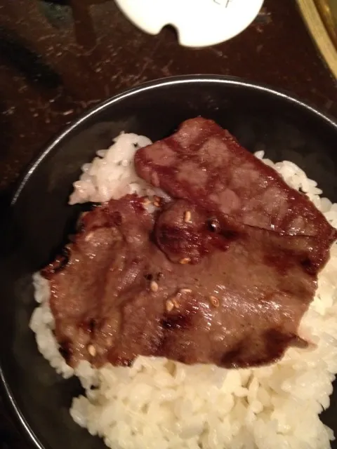 Snapdishの料理写真:Wagyu beef and beef tongue|Miss Babilusさん