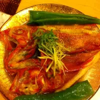 Snapdishの料理写真:金目鯛の煮付け|KJ Changさん