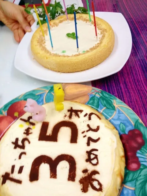 誕生日Wチーズケーキ|maiさん