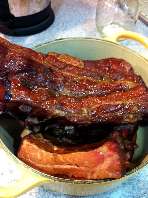 Snapdishの料理写真:Smoked Pork Ribs|Chris Shannonさん