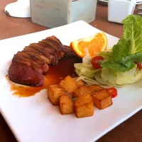 Snapdishの料理写真:Duck Grilled with Orange Sauce|Smileyさん