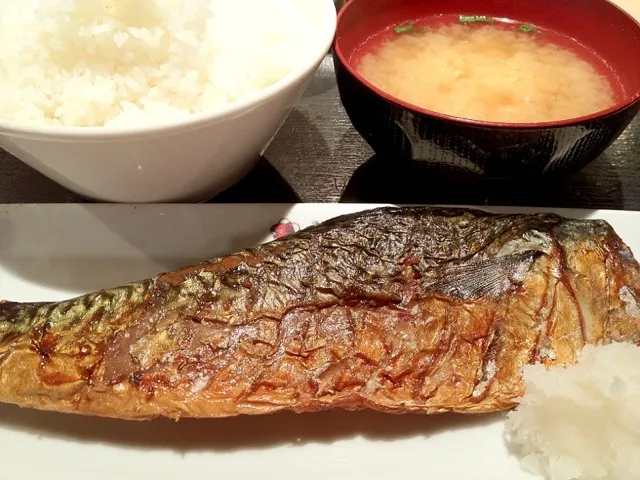 Snapdishの料理写真:鯖生姜漬け焼き＠さくら水産 #昼ごはん #昼飯 #ランチ #定食|Takashi H.さん