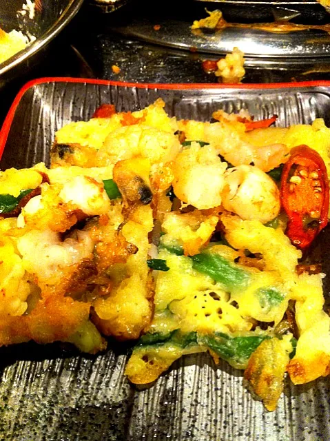 korean seafood pancake|mikko tanさん