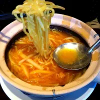 Snapdishの料理写真:上海蟹味噌煮込みラーメン|麗香さん