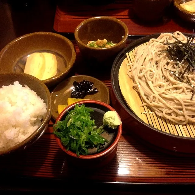 ざる蕎麦定食|yukiさん