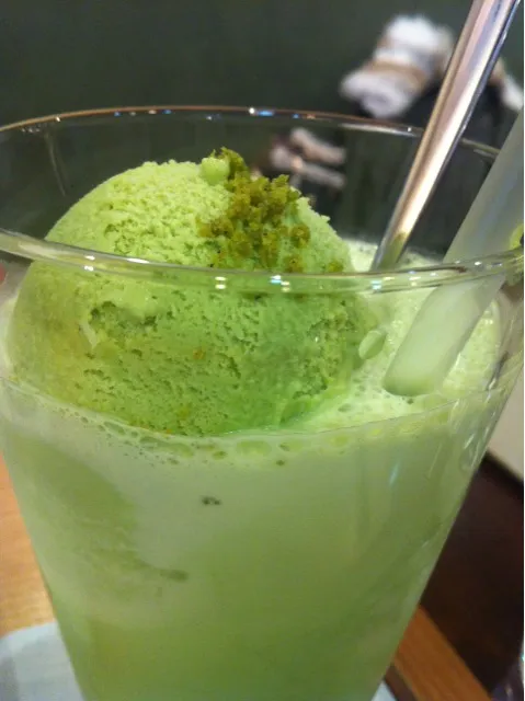 green tea icecream|Twiggylinさん