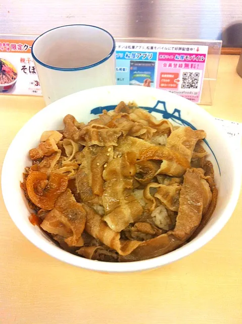 松屋 豚丼 並 290円|tototomiさん