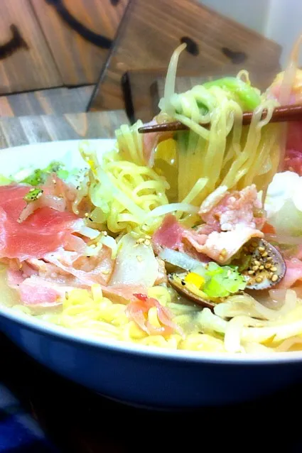 あんかけ海鮮塩ラーメン|strawsjpさん