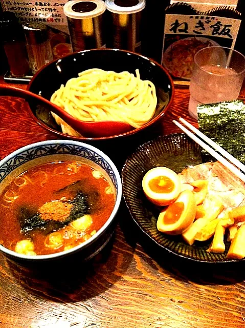 三田製麺所のつけ麺＋三田盛り|tomnekoさん