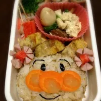 Snapdishの料理写真:初のキャラ弁♡アンパンマン|YuKiKoさん