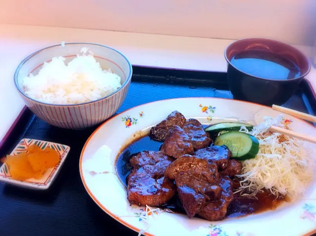 トンテキ定食|びわっちさん