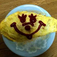 Snapdishの料理写真:特大 オムライス|かをりさん