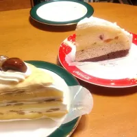 Snapdishの料理写真:シャトレーゼのケーキ|zunaさん