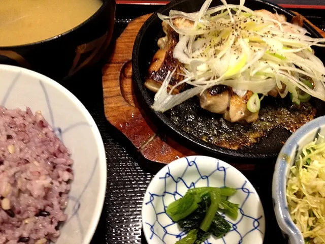 鶏の鉄板ねぎ塩焼き|Shu MASUDAさん