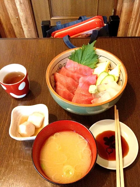 まぐろと鯛丼|yukoさん