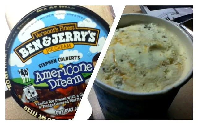 ben and jerrys americone icecream|connieさん