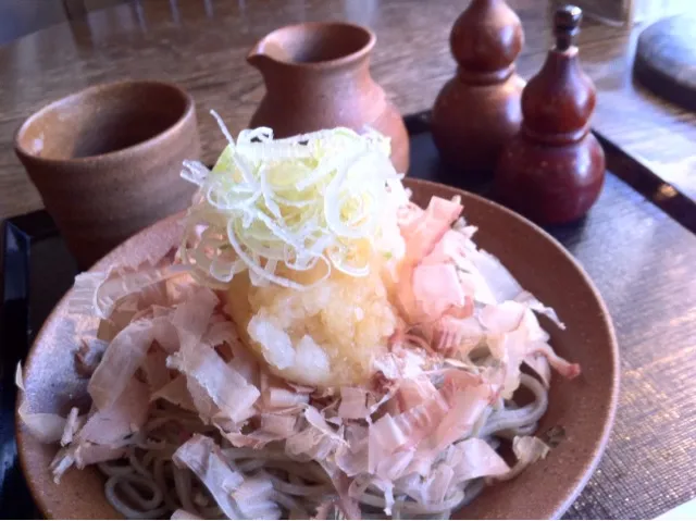 ランチはさっぱりとおろし蕎麦(^｡^)|加嶋正洋さん