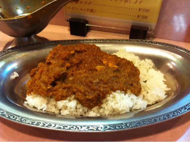 インドカレーとご飯。辛さは中辛でいってみよう～♪|大石さん