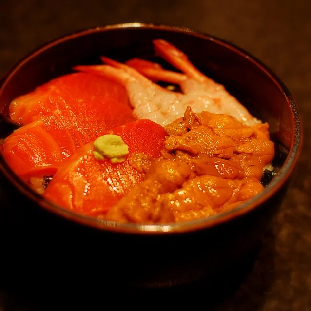 甘エビ・サーモン・生ウニ丼|seraさん