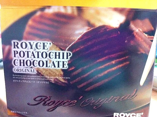 Snapdishの料理写真:ROYCE'チョコチップ|Orihara Hitomiさん